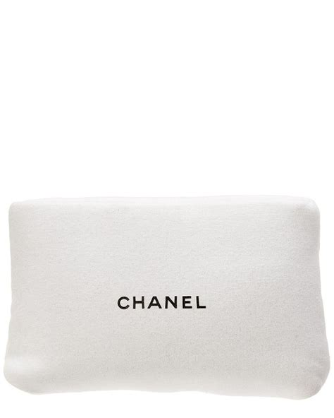 white chanel makeup bag|chanel cosmetic bag makeup organizers.